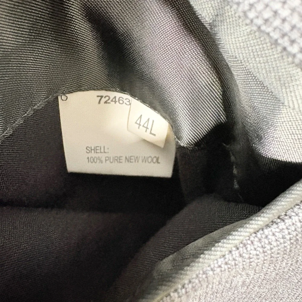 Jos. A.‎ Bank Signature Collection Men Charcoal Gray 100% Wool Suit 44L